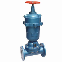 常開式氣動襯氟隔膜閥